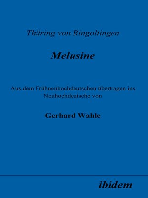 cover image of Thüring von Ringoltingen